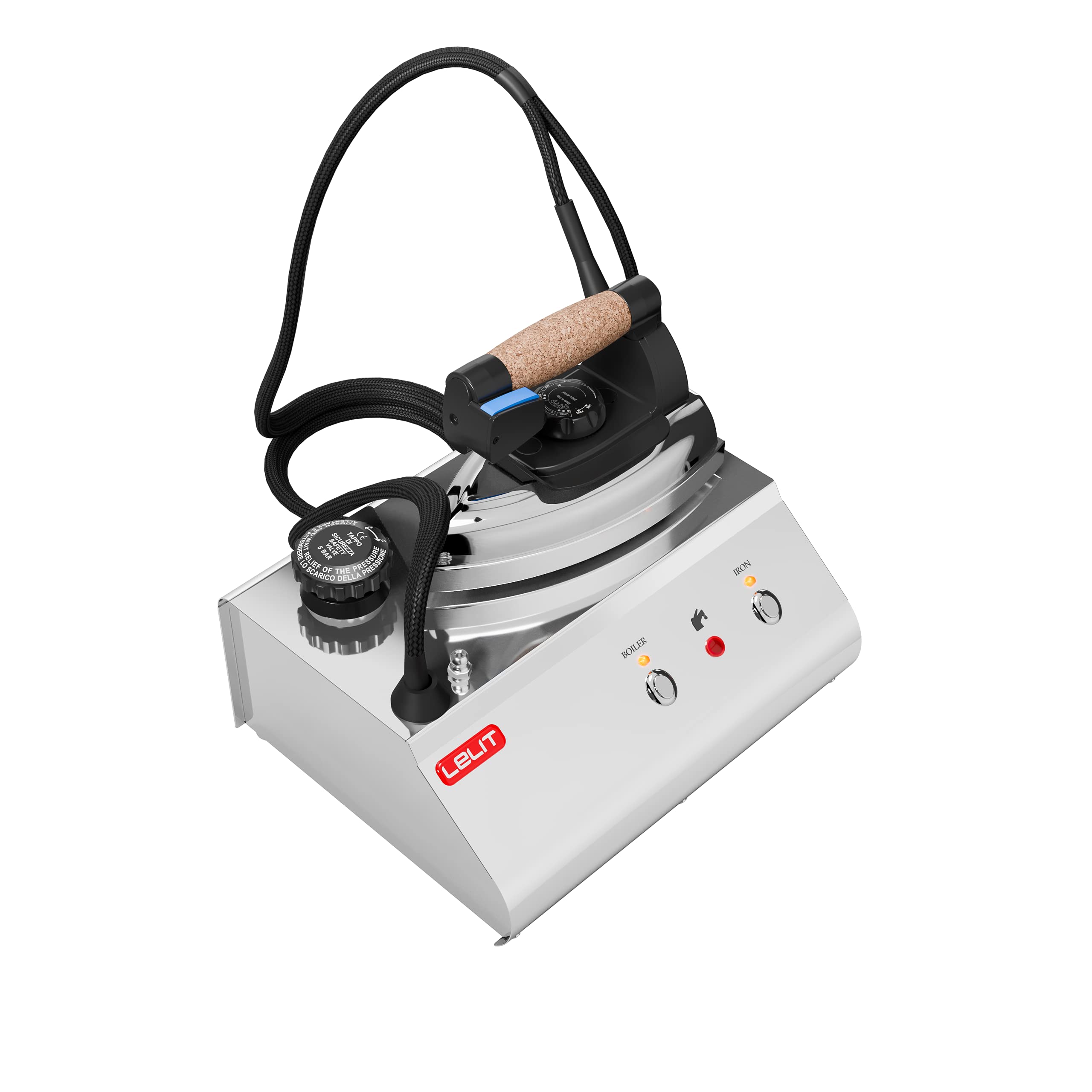 LELIT PS25 Tom Espresso Machine with Separate Boiler, Stainless Steel - Perfect for Home Baristas & Coffee Enthusiasts