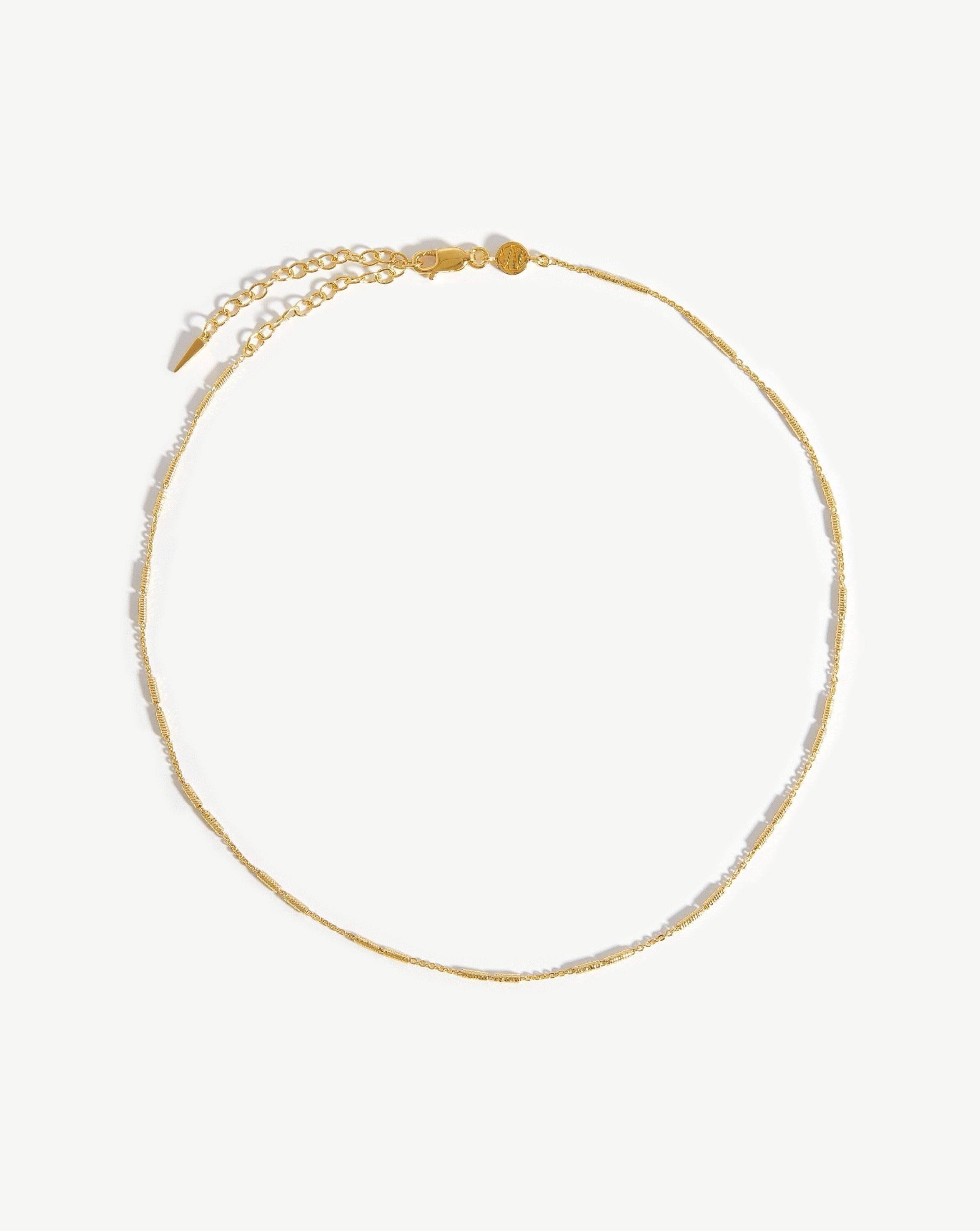 Vervelle Chain Choker Necklace - Dainty Gold Layering Choker for Women | Perfect for Everyday Wear, Date Nights & Special Occasions