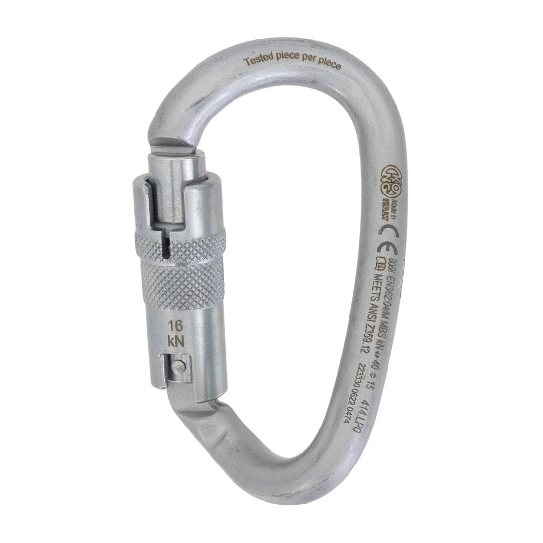 KONG DNA Carabiner Ovalone Autoblock ANSI Certified Climbing Carabiner - Rock Climbing, Mountaineering & Outdoor Adventure Gear