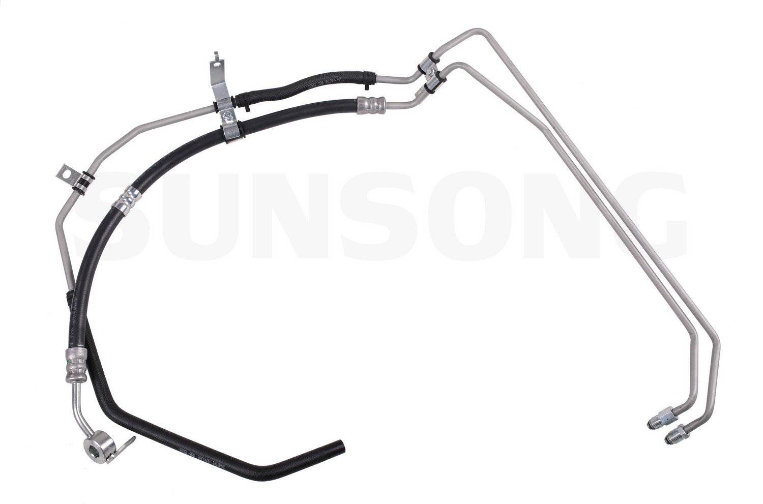 Sunsong 3401239 Power Steering Hose Assembly - High-Performance Replacement for Smooth Steering | Perfect for Chevy, GMC, Ford, Dodge Trucks & SUVs