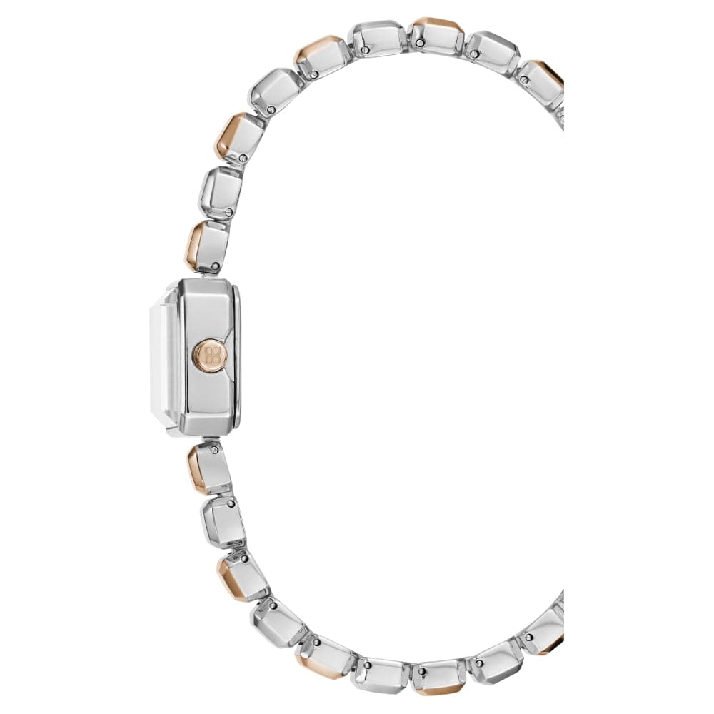 BCBGMAXAZRIA Women's Quartz Two-Tone Stainless Steel Watch BG50677002 - Elegant Timepiece for Work, Parties & Everyday Wear