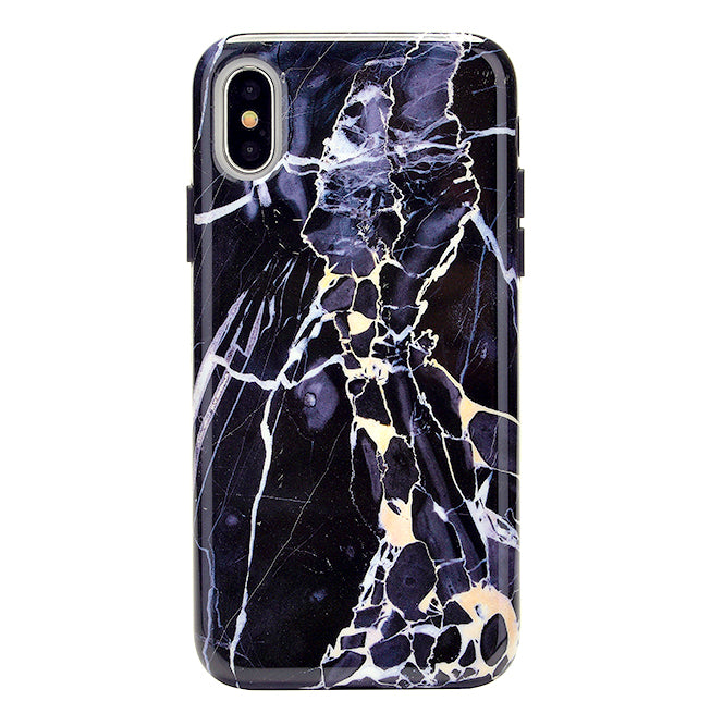 Black Panther Marble iPhone Case - Durable Protective Cover for iPhone 12/13/14/Pro/Max | Stylish Marble Design | Perfect for Everyday Use, Travel & Gifts