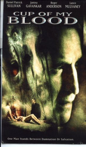Vintage 'Cup of My Blood' Horror VHS Tape - Rare Collectible Movie for Halloween & 80s Film Enthusiasts - Perfect for Horror Movie Nights & Retro Decor
