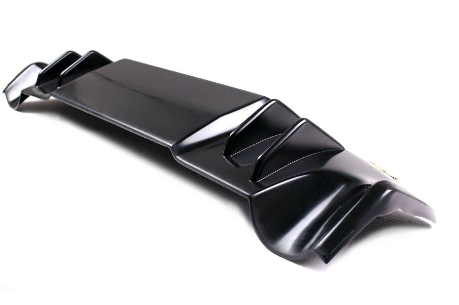 Mitsubishi Lancer X Rear Evo Style Diffuser 2007-2017 - Carbon Fiber Rear Bumper Lip Spoiler (Part #101053) | Enhances Aerodynamics & Sporty Look for Street Racing & Car Shows