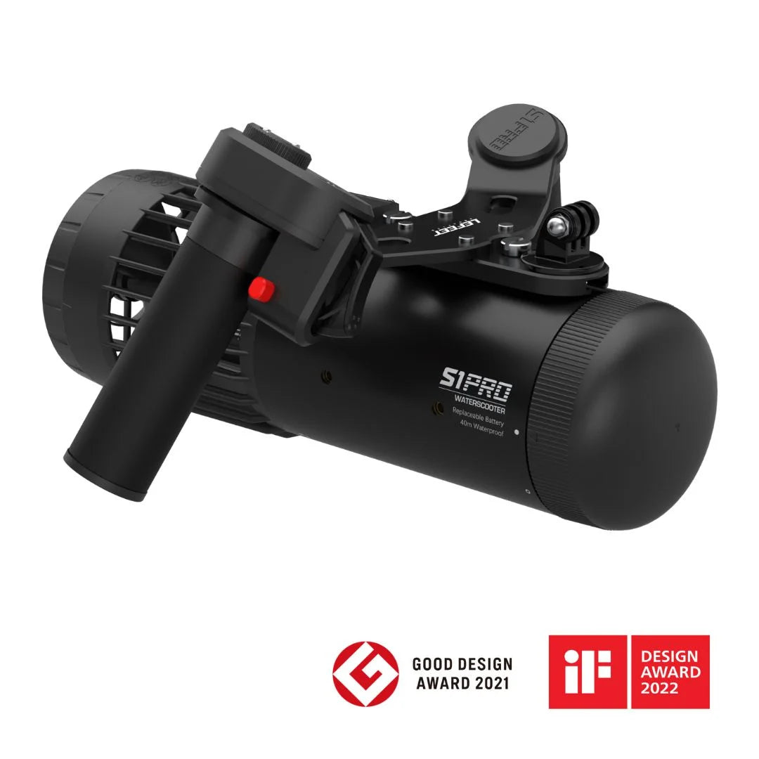 Lefeet S1 Pro Electric Underwater Scooter - Portable Diving Gear for Snorkeling & Scuba Adventures - Perfect for Ocean Exploration & Underwater Photography