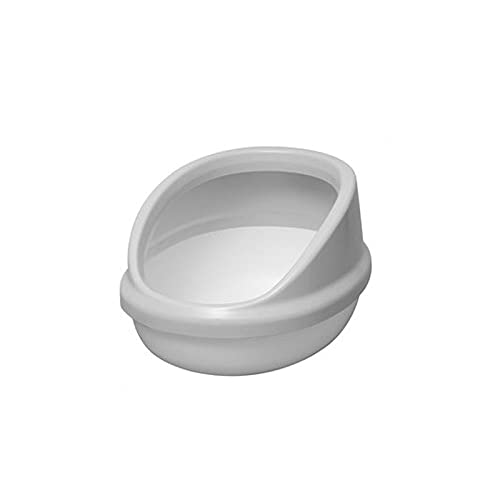 Semi-Enclosed Cat Litter Box with Separable Design - Large Splash-Proof Cat Toilet with Smooth Lines - Premium Cat Supplies for Indoor Cats (Color: D) - Perfect for Small Apartments & Multi-Cat Households