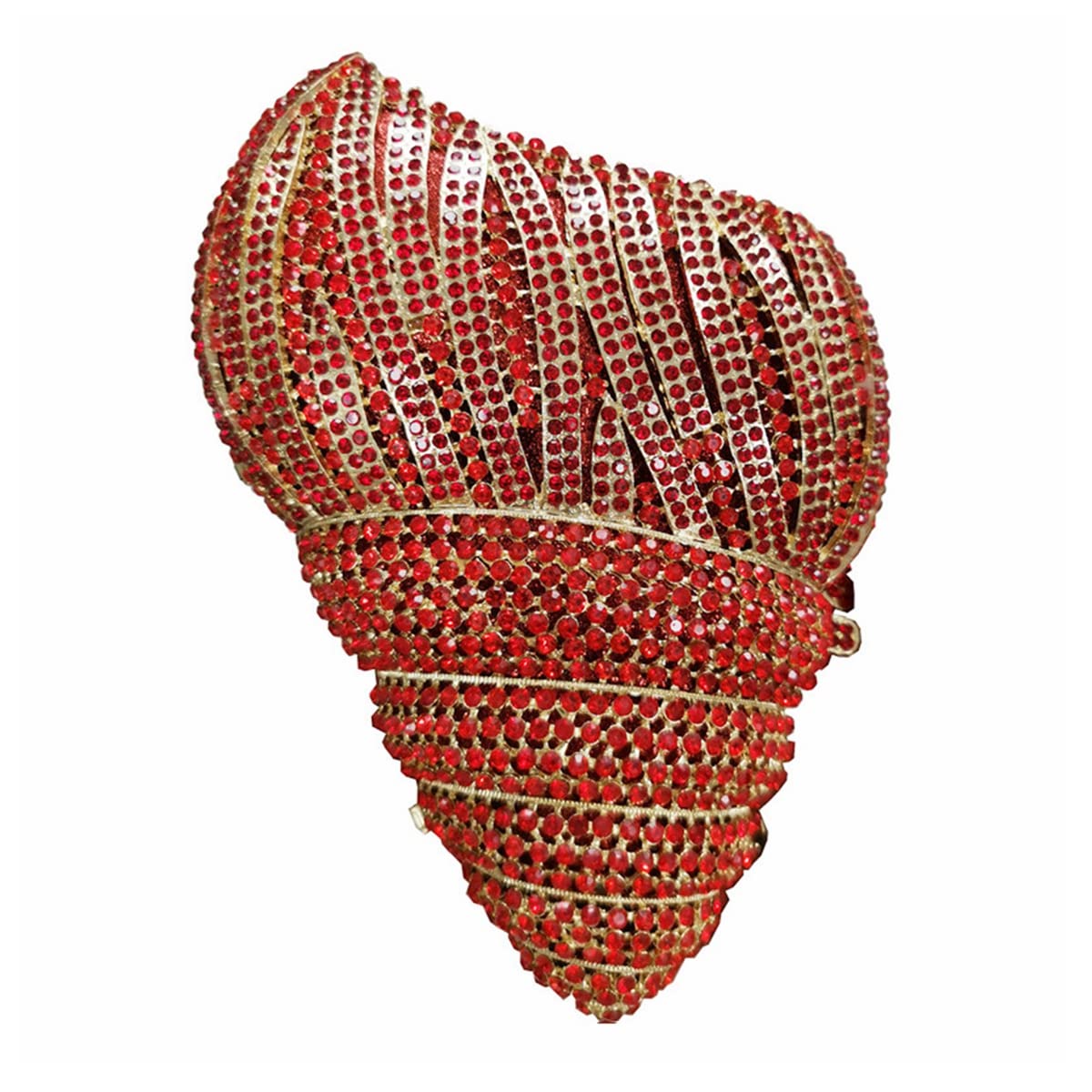 Sparkling Rhinestone Seashell Clutch Purse for Women - Elegant Crystal Evening Bag for Beach, Wedding, Prom & Party | Perfect Summer Accessory