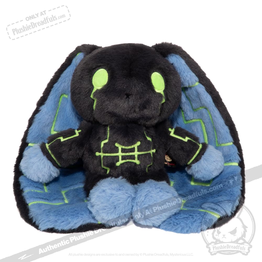 Plushie Dreadfuls Nyctophobia Rabbit - Soft Stuffed Animal Toy for Anxiety Relief & Comfort | Perfect for Nighttime Fears, Therapy, and Cuddling