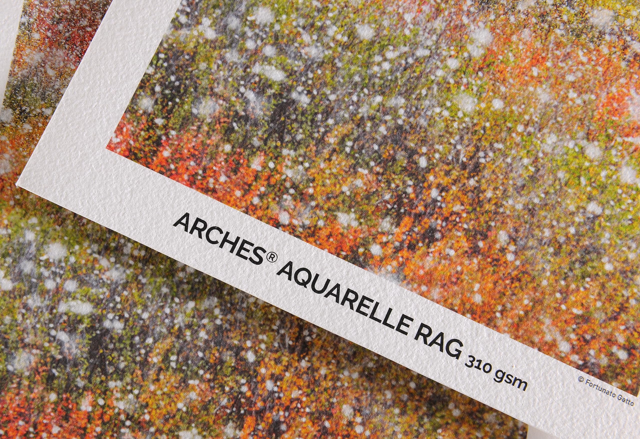 Canson Infinity Arches Aquarelle Rag Watercolor Textured Matte Inkjet Paper Roll - 310gsm, 17