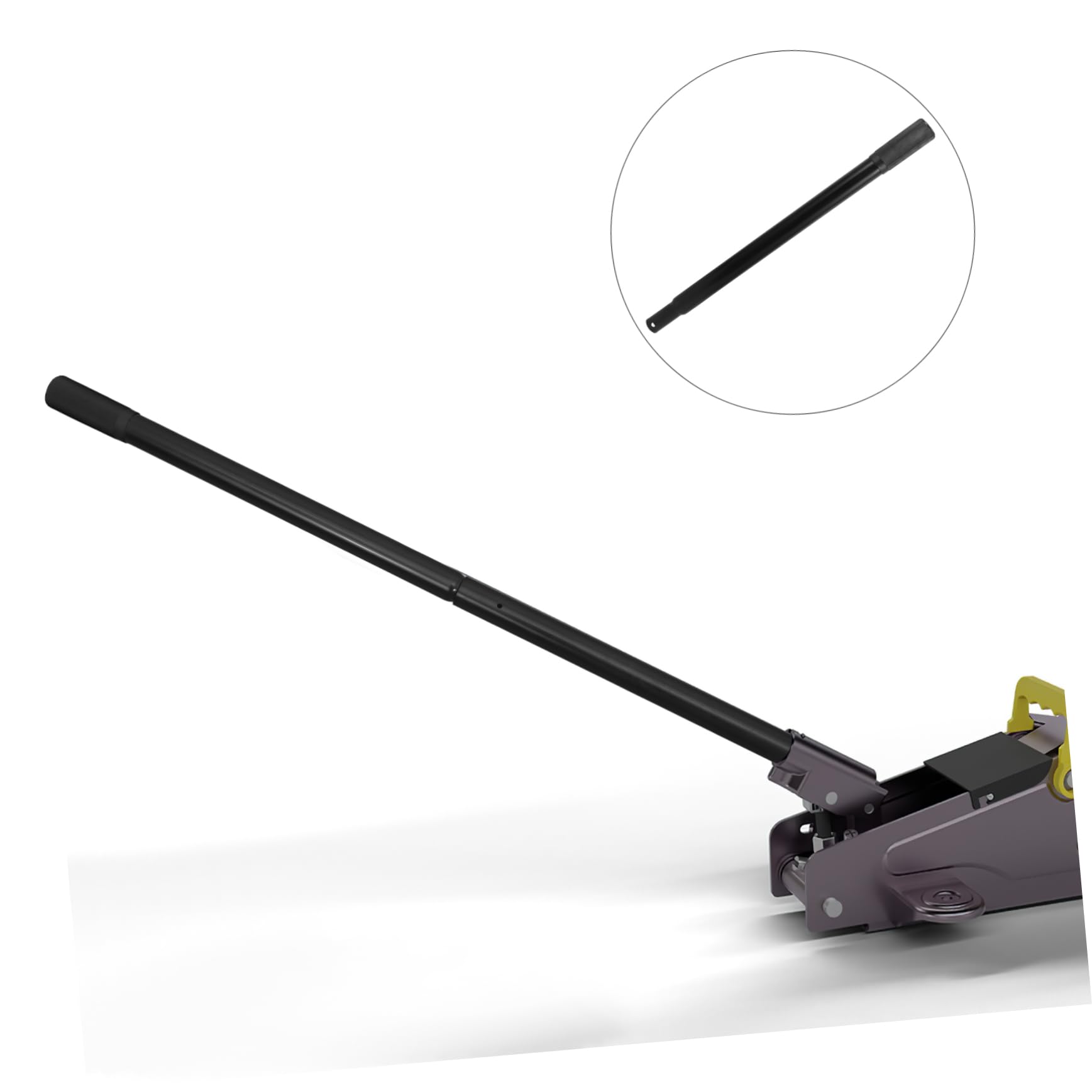 3 Ton Hydraulic Jack Stands & 6 Ton Car Jack Support Rod - Heavy Duty Steel Jack Bar for Car, Trailer & Vehicle Lifting - Perfect for Auto Repair, Maintenance & Emergency Roadside Assistance