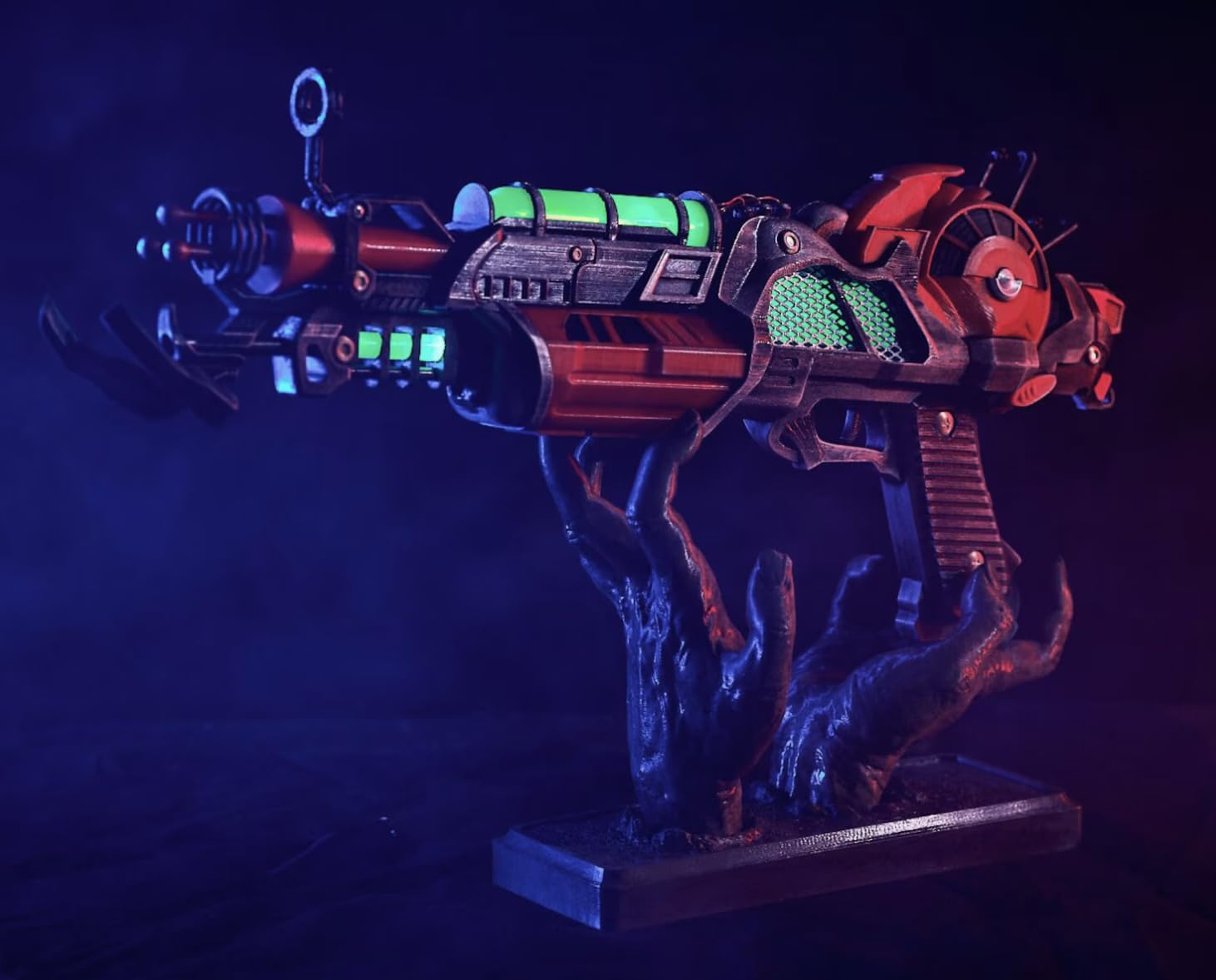 Ray Gun Mark 2 LED Lights - Handmade Call of Duty Zombies Prop Replica - Premium Cosplay Collectible by Greencade - Perfect for Gaming Decor, Zombie-Themed Parties & Collector Displays