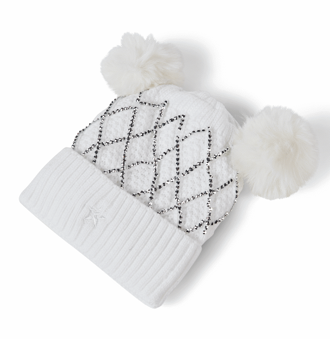 Double Pom Pom Beanie - Soft Winter Knit Hat for Women & Men - Cozy Fleece Lined Beanie with Faux Fur Pom Poms - Perfect for Skiing, Snowboarding & Outdoor Winter Activities