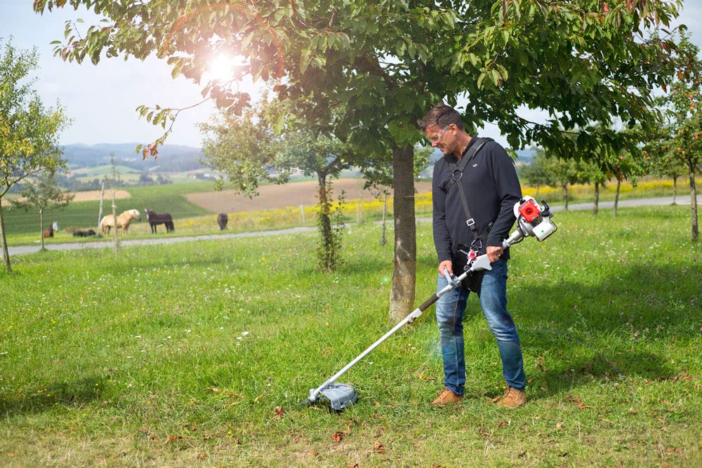 IKRA Gas-Powered 4-in-1 Multi-Tool: String Trimmer, Brush Cutter, Hedge Trimmer & Pole Saw with Extension - Perfect for Lawn Care, Yard Maintenance & Landscaping