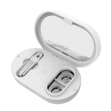 EraClean Portable Ultrasonic Contact Lens Cleaner - 56000Hz High Frequency Vibration, Rechargeable Automatic Lens Washer for Daily Cleaning | Perfect for Travel, Home & Office Use