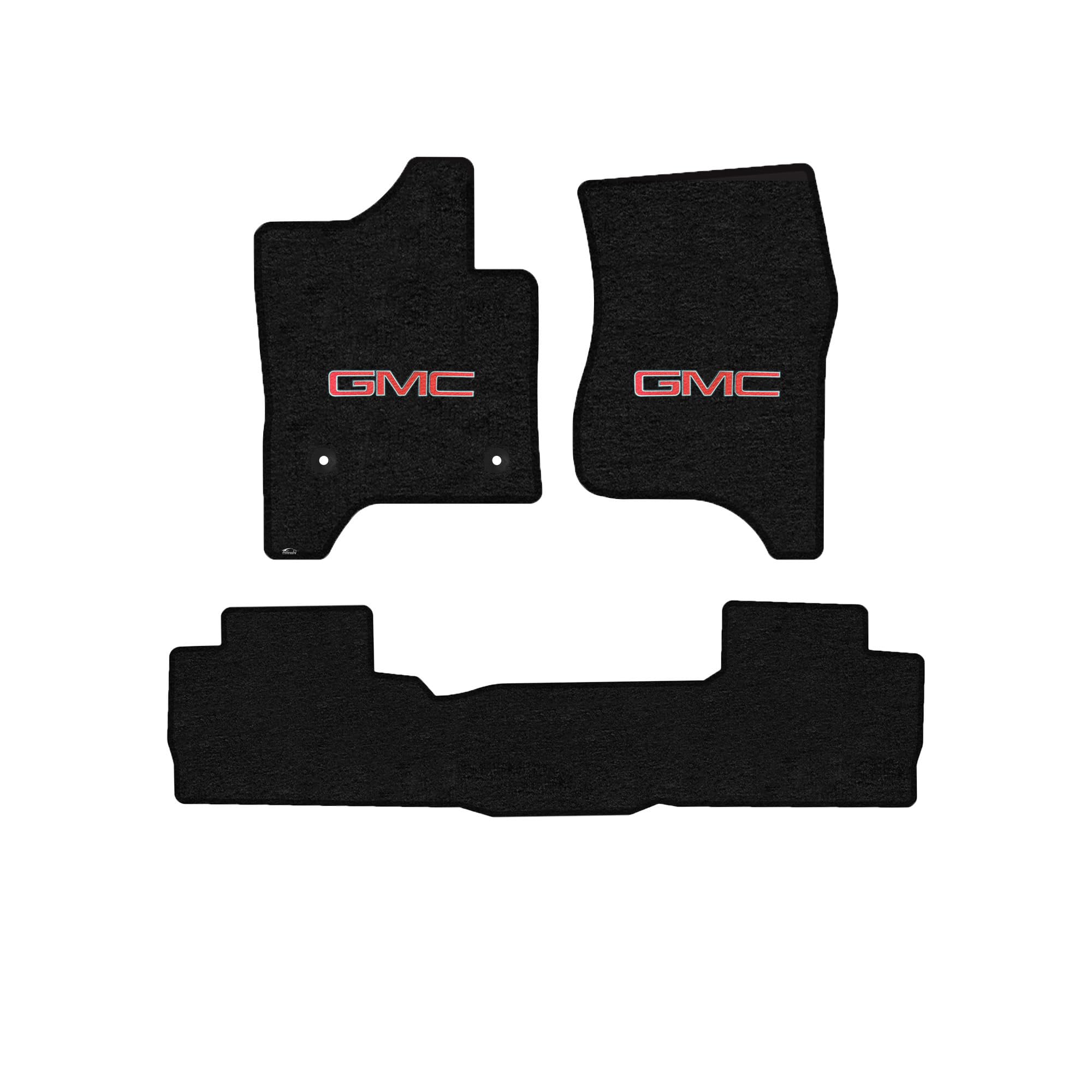 Premium Custom-Fit Carpeted Floor Mats for 2015-2020 GMC Yukon XL/Denali XL - Luxury Car Floor Liners (3-Piece Set, Charcoal) - Perfect for All-Weather Protection & Enhanced Interior Style