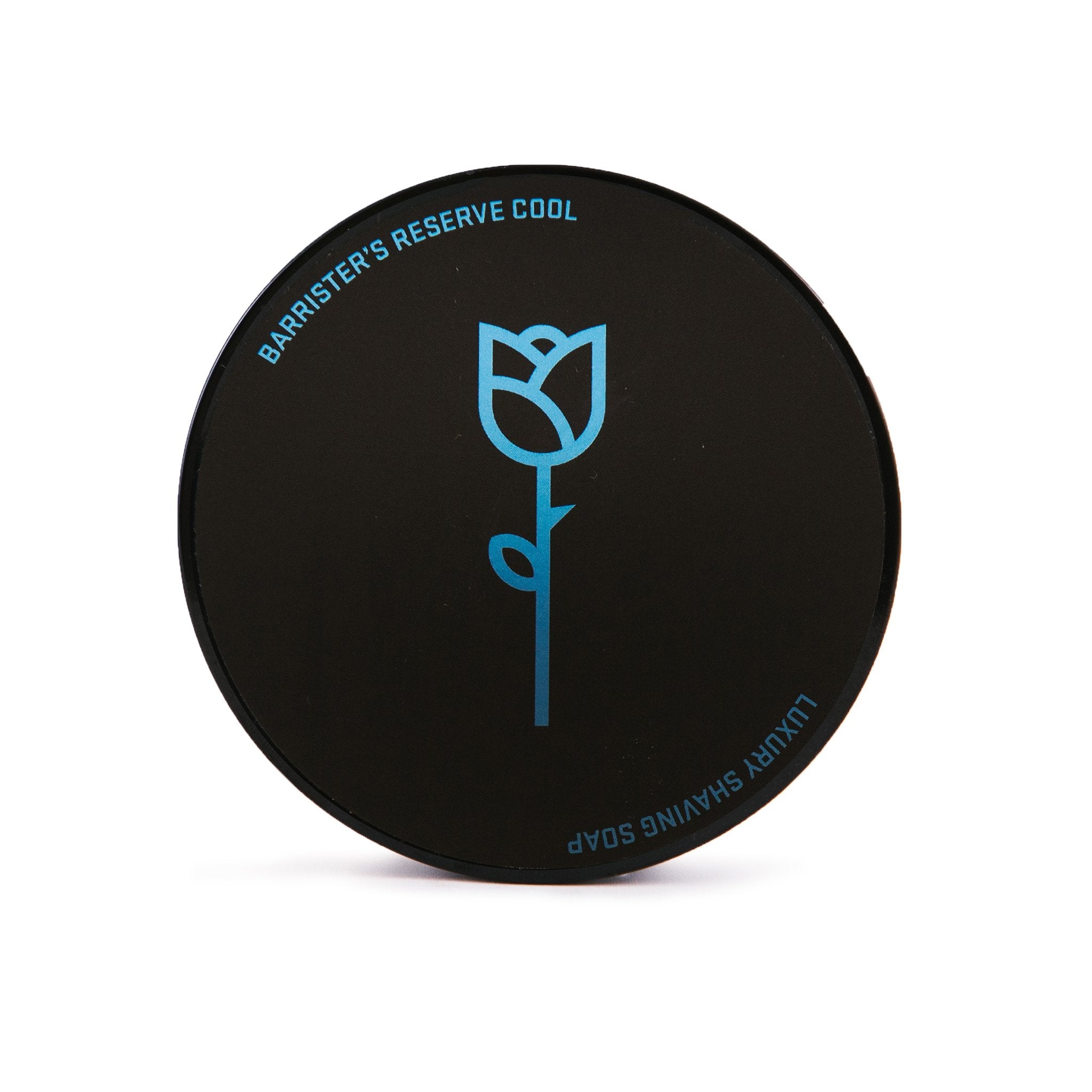 Barrister and Mann Reserve Cool Shaving Soap for Men - Premium Vegan Shave Soap with Menthol & Eucalyptus - Perfect for Sensitive Skin & Close Shaves - Ideal for Daily Grooming & Barber Shop Use