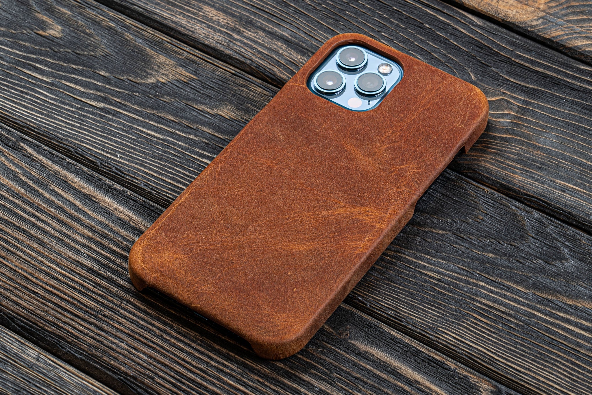 Premium Genuine Leather iPhone 12 Pro Max (6.7 inch) Case - MagSafe Compatible Protective Cover with Hard Back | Perfect for Business Professionals & Daily Use
