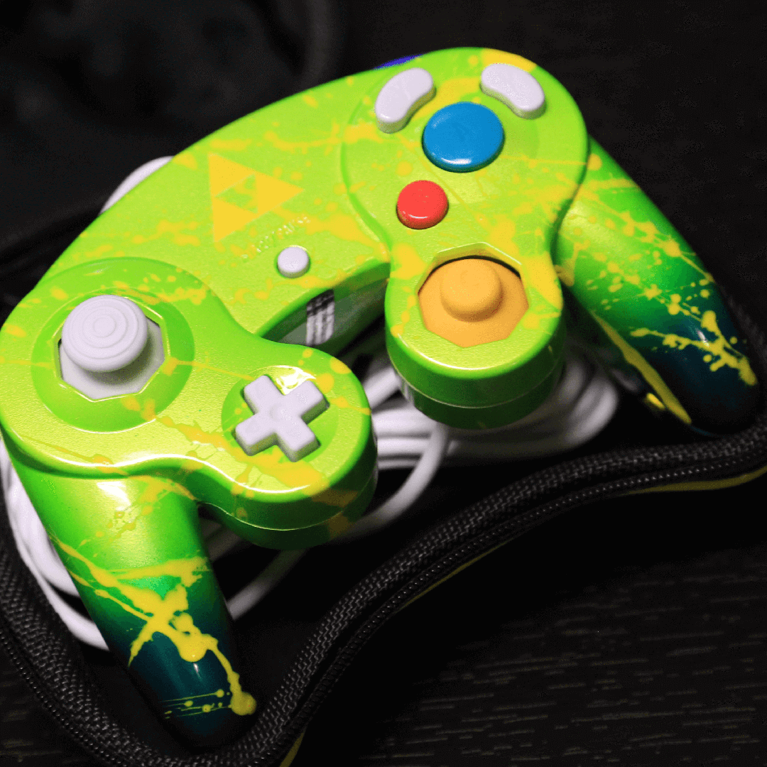 Custom GameCube Console - DIY GameCube (GC) Kit for Retro Gaming Enthusiasts | Perfect for Home Entertainment & Gaming Parties