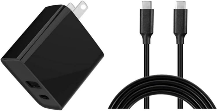 65W USB-C AC/DC Adapter for Shark CH701 CH700 Series Handheld Vacuum Cleaner - Compatible with CH701C CH700C CH700WM26 Models - 7.2V Li-ion Battery Charger & Power Supply Cord - Perfect for Home Cleaning, Car Detailing & Pet Hair Removal