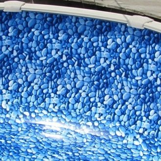 15x24 ft Oval Beaded Above Ground Pool Liner - 52