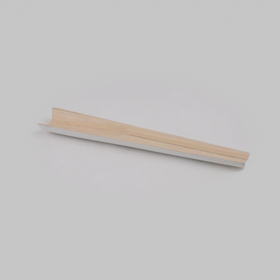 Bambuddha White Spun Bamboo Salad Servers Set - 2 Piece Eco-Friendly Utensils for Serving (9.75 Inch) - Perfect for Parties, Picnics & Healthy Dining