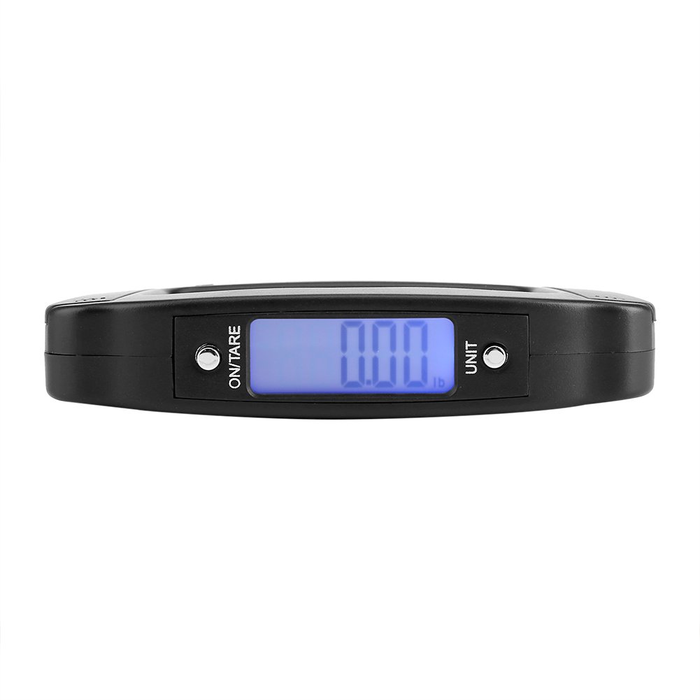 Portable Digital Luggage Scale with LCD Display - Mini Electronic Hanging Hook for Travel, Suitcases & Shipping - Perfect for Airports, Hotels and Weight Restrictions