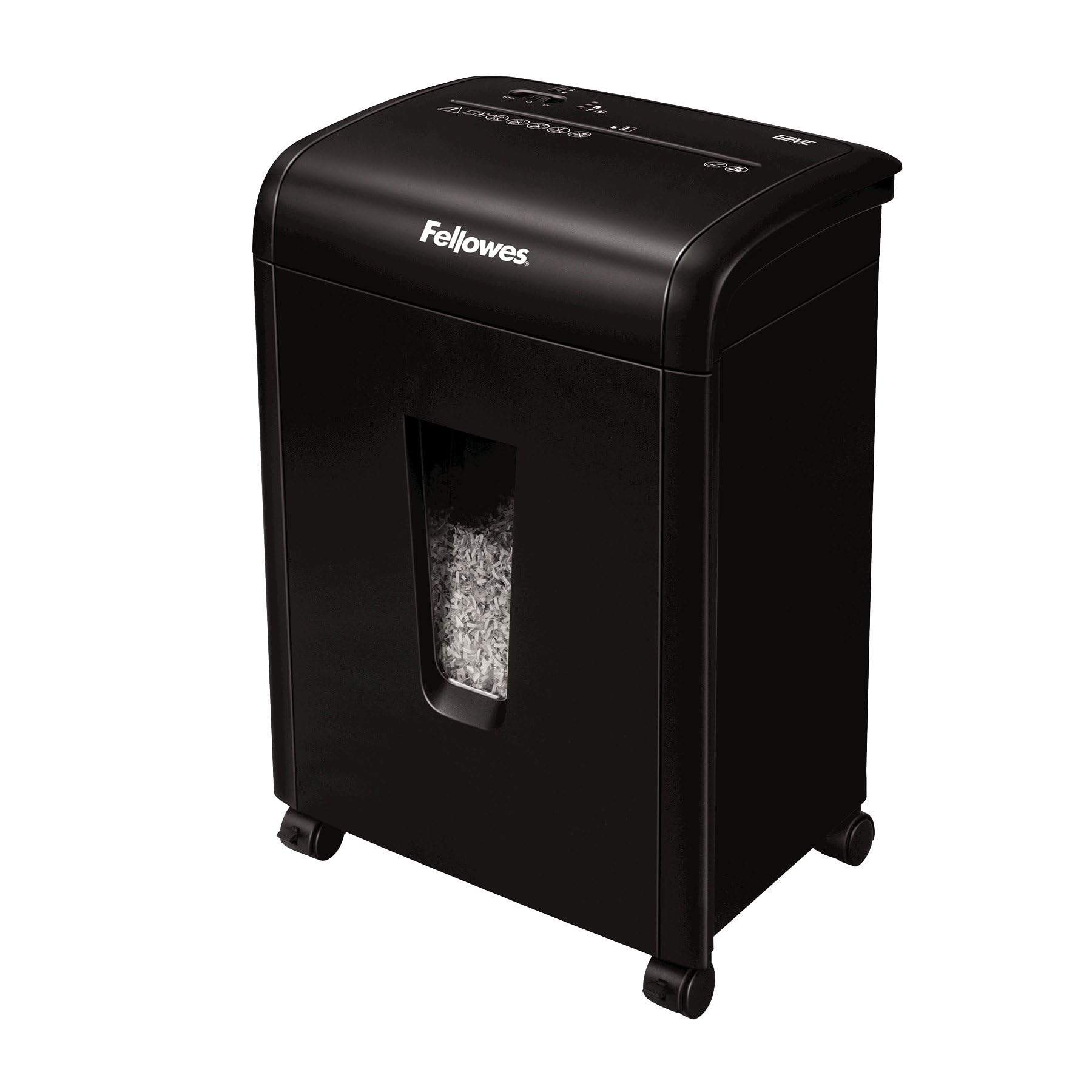 Fellowes 62MC 10-Sheet Micro-Cut Paper Shredder with Safety Lock for Home & Office Use - Secure Document Destruction for Tax Records, Credit Cards & Confidential Files