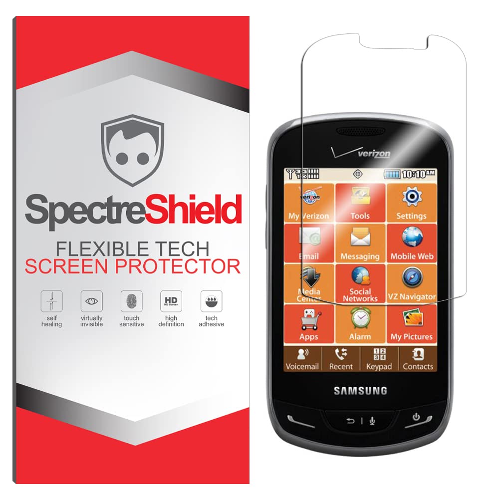 Spectre Shield Screen Protector for Samsung Galaxy - Case Friendly, Flexible TPU Film with Full Coverage - Clear HD Protection for Everyday Use & Outdoor Activities