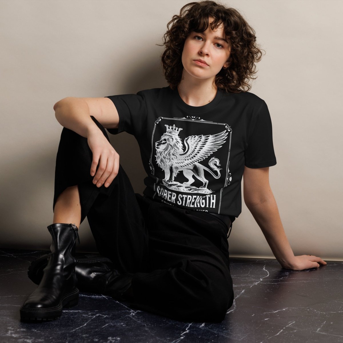 Sobriety Strength Unisex Premium T-Shirt - Comfortable & Stylish for Everyday Wear, Workouts, and Casual Outfits