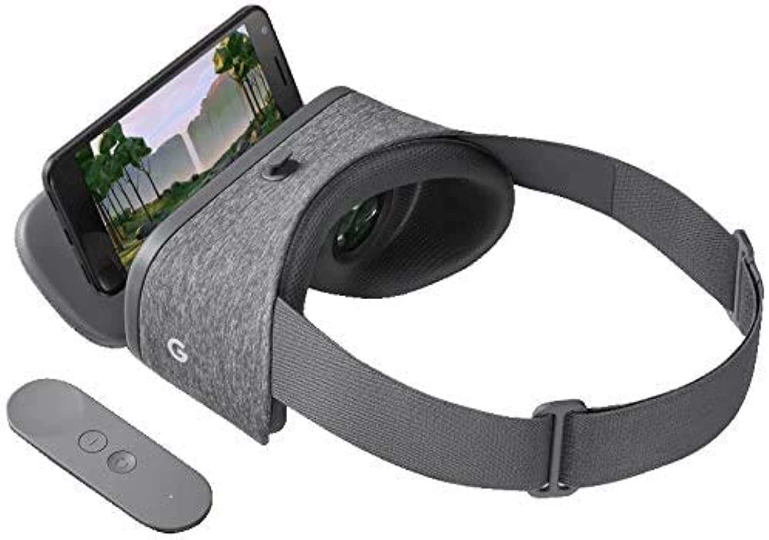 Google Daydream View - Immersive VR Headset for Smartphones with Motion Controller (Slate) - Perfect for Gaming, Movies & Virtual Travel Experiences