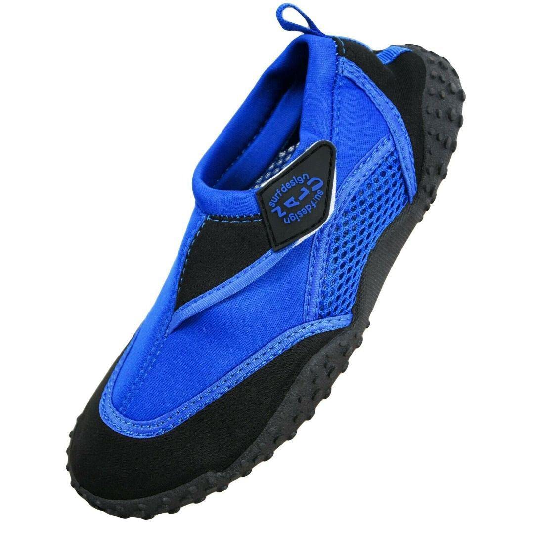 Aqua Beach Surf Water Shoes for Men, Women & Kids - Quick-Dry Barefoot Wetsuit Boots for Swimming, Snorkeling & Beach Activities