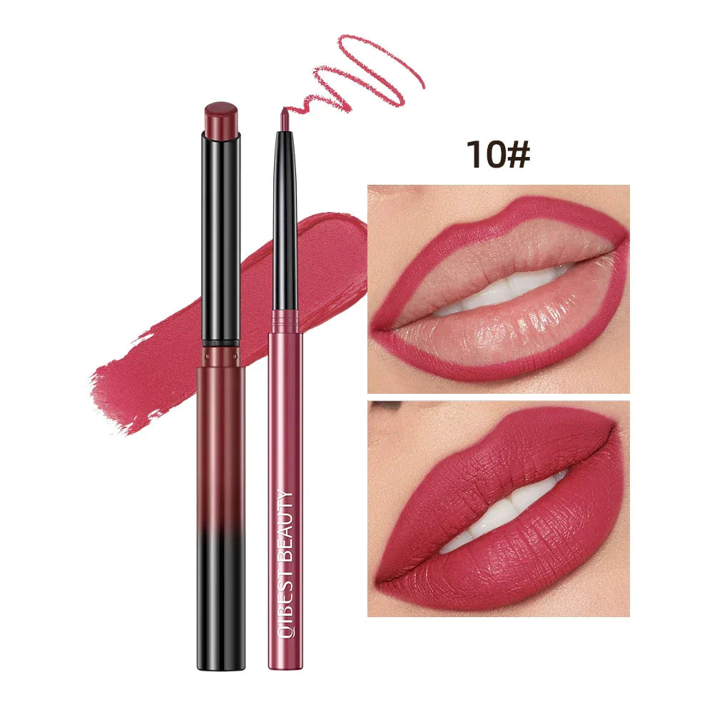 2-Piece Lipliner Pen Set - Waterproof & Long-Lasting Lip Liner Kit for Precise Lip Contouring | Perfect for Everyday Makeup, Parties & Professional Use