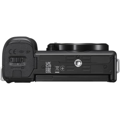 Sony ZV-E10 Mirrorless Camera Body (Black) with 64GB Memory Card, Camera Bag, Card Reader, HDMI Cable, Flex Tripod, Hand Strap & Cleaning Kit - Perfect for Vlogging, YouTube Content Creation & Travel Photography (Renewed)
