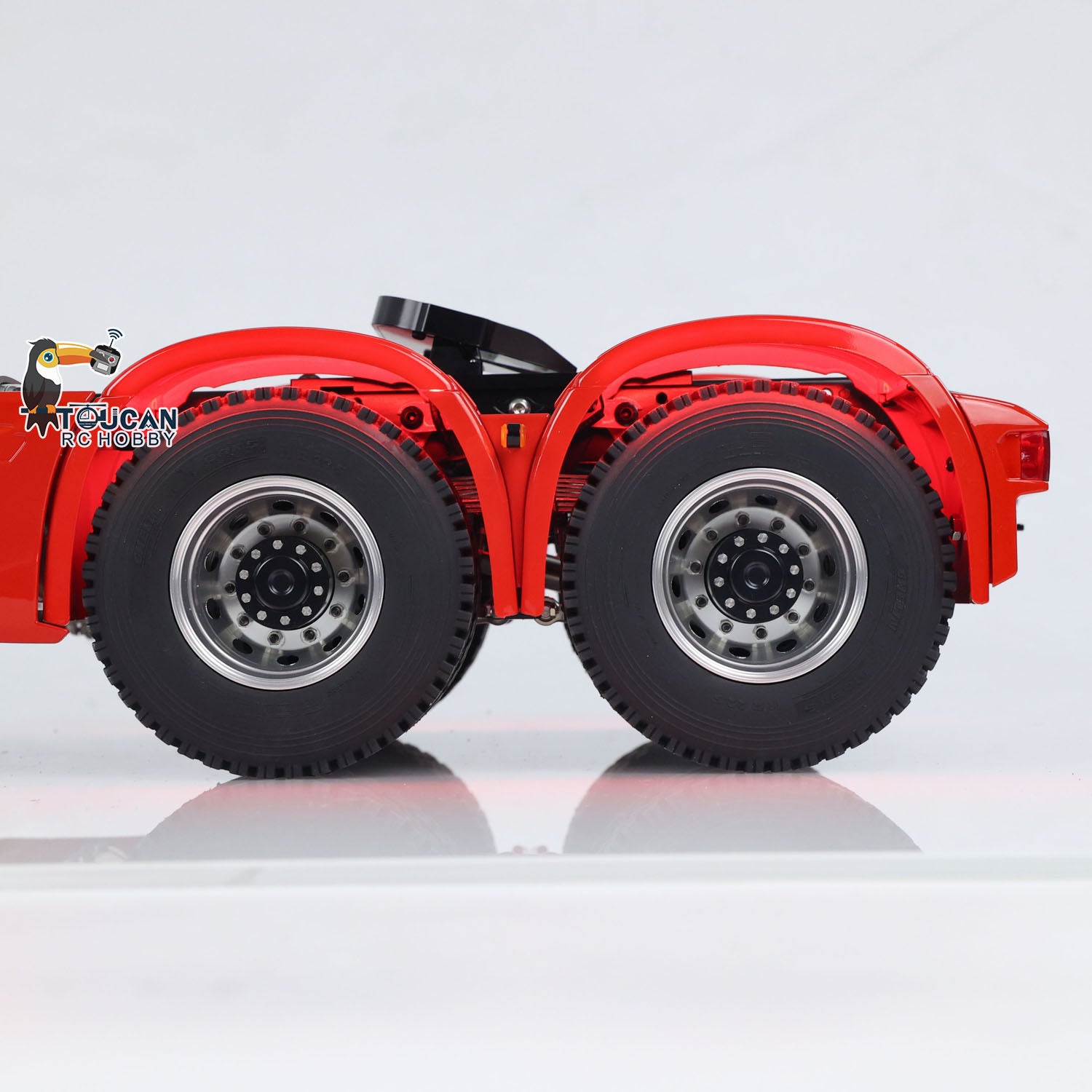 1/14 Scale ST8 RC Tractor Truck - 6x6 Metal Chassis, 2-Speed Transmission, Realistic Sound & Painted Body - Remote Control Simulation Vehicle for Hobbyists & Collectors - Perfect for Off-Road Racing, Farm Simulation & Display Models