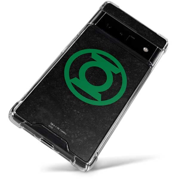 Official DC Comics Green Lantern Phone Case for Google Pixel 6 Pro - Clear Protective Cover for Everyday Use