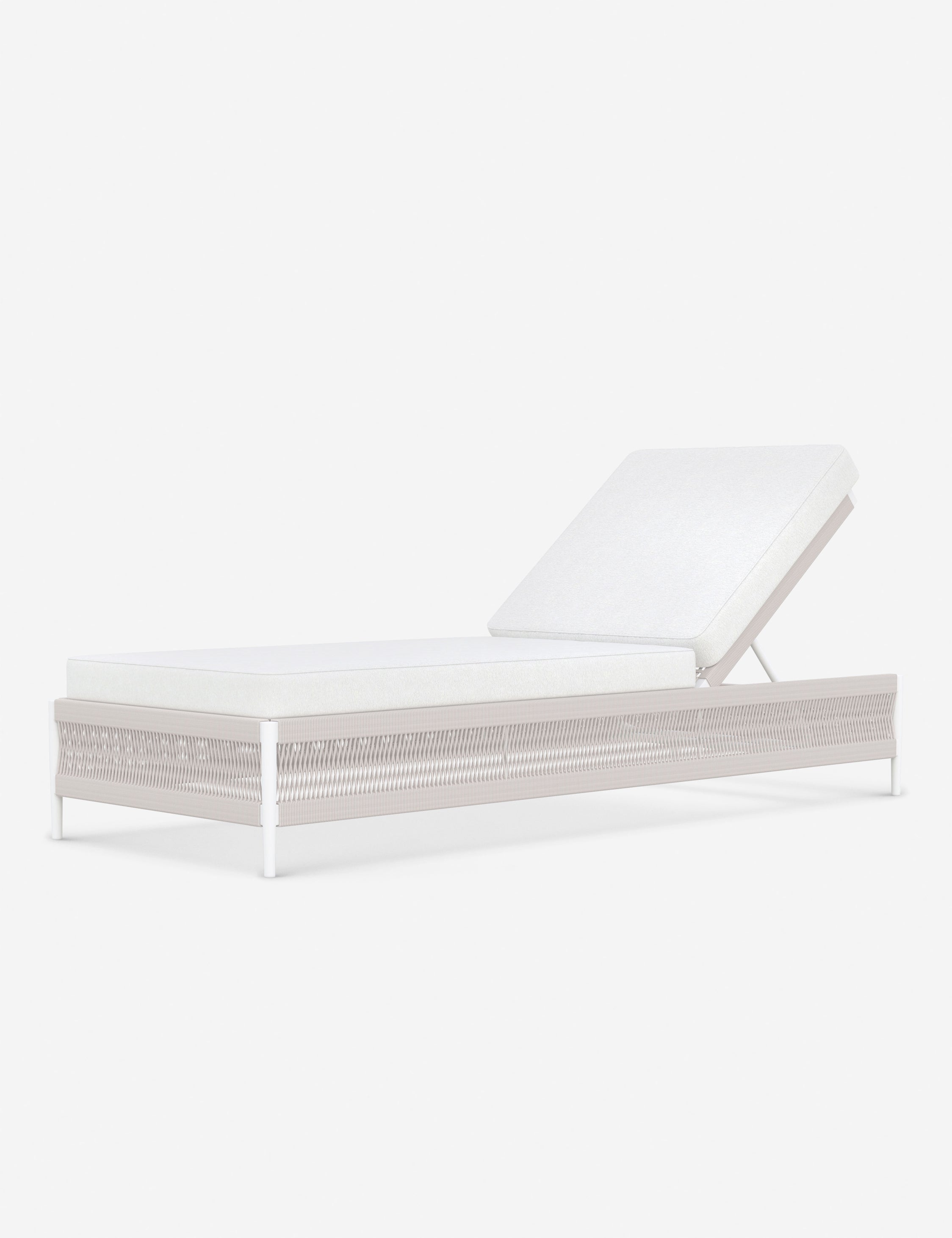 Esparza Indoor Outdoor Chaise Lounge - Modern Patio Furniture for Poolside, Garden, and Living Room Relaxation
