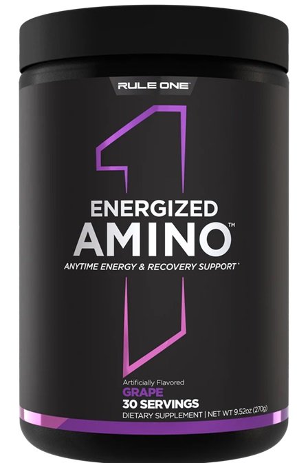 Energized Amino Grape Flavor Sports Drink Powder 270g - Boost Energy & Recovery for Athletes & Fitness Enthusiasts