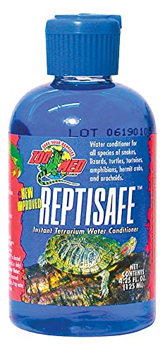 ReptiSafe Water Conditioner for Reptiles 4.25oz - Remove Chlorine & Detoxify Water | Includes DBDPet Pro-Tip Guide | Ideal for Terrariums, Hydration & Reptile Health