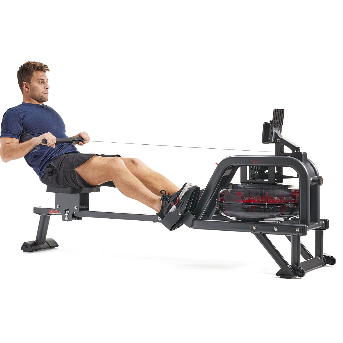 Premium Smart Obsidian Surge 500m Water Rowing Machine for Home Gym - High Performance Indoor Rower with Silent Magnetic Resistance & Bluetooth Connectivity for Full-Body Workout & Cardio Training