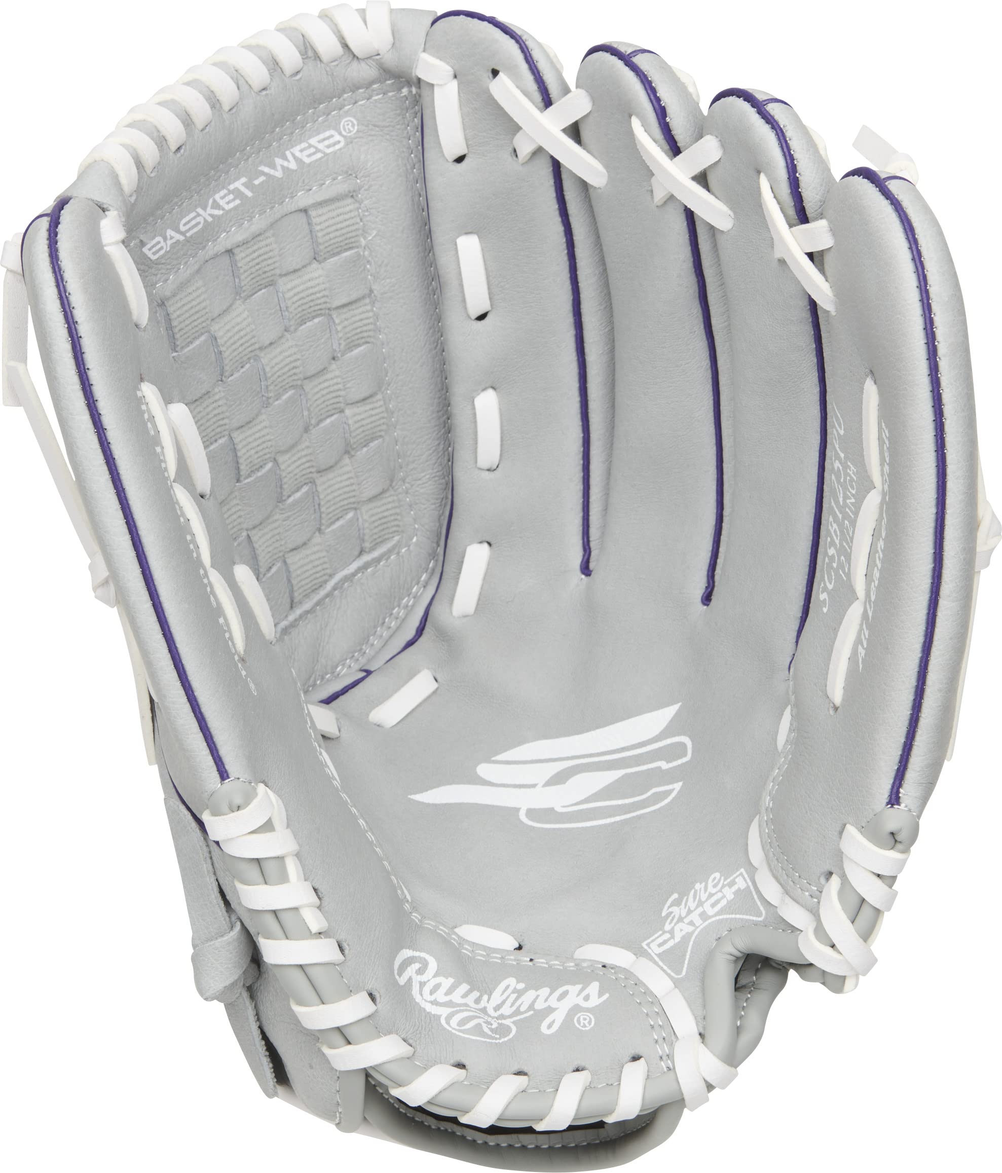 Rawlings Sure Catch Youth Softball Glove for Kids Ages 6-14 | 10