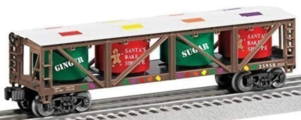 Lionel O-27 Scale Vat Car Model Train - Gingerbread Dough Themed for Holiday & Christmas Layouts - Perfect for Collectors and Train Enthusiasts