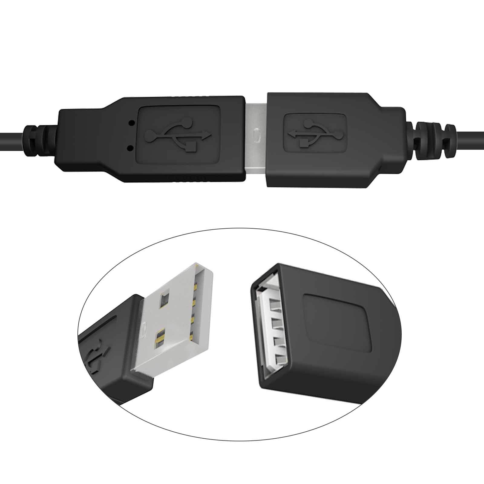 USB to Dual Copper Alligator Clips Test Leads Set - Male/Female Connector for Electrical Circuit Testing - Perfect for DIY Electronics, Car Battery Charging, and Lab Experiments
