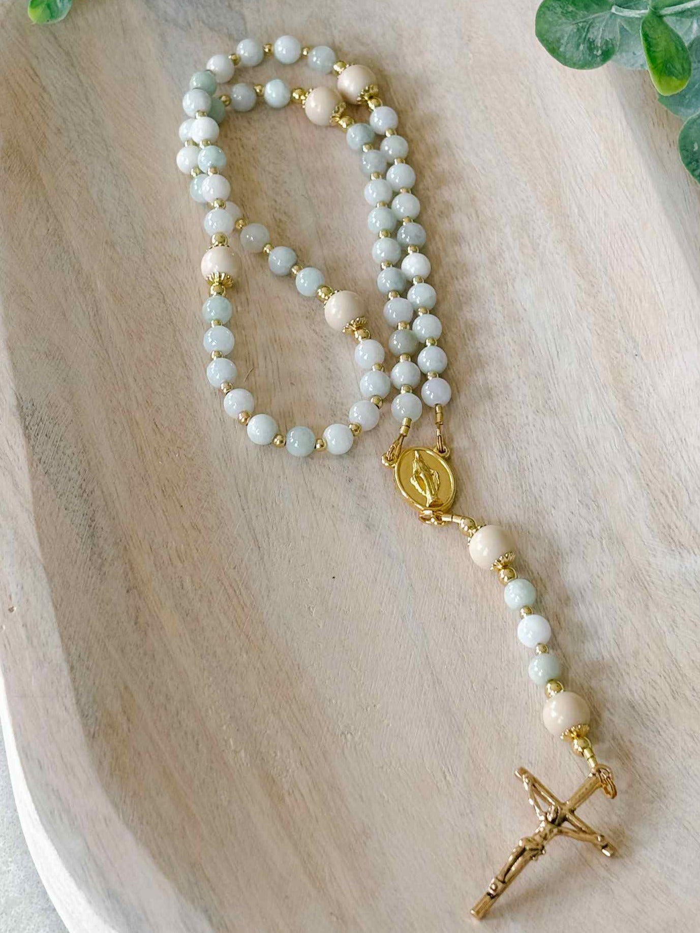 Ocean of Grace Rosary - Beautiful Handmade Catholic Prayer Beads for Devotion, Meditation & Spiritual Gifts | Perfect for Prayer, Worship & Religious Ceremonies