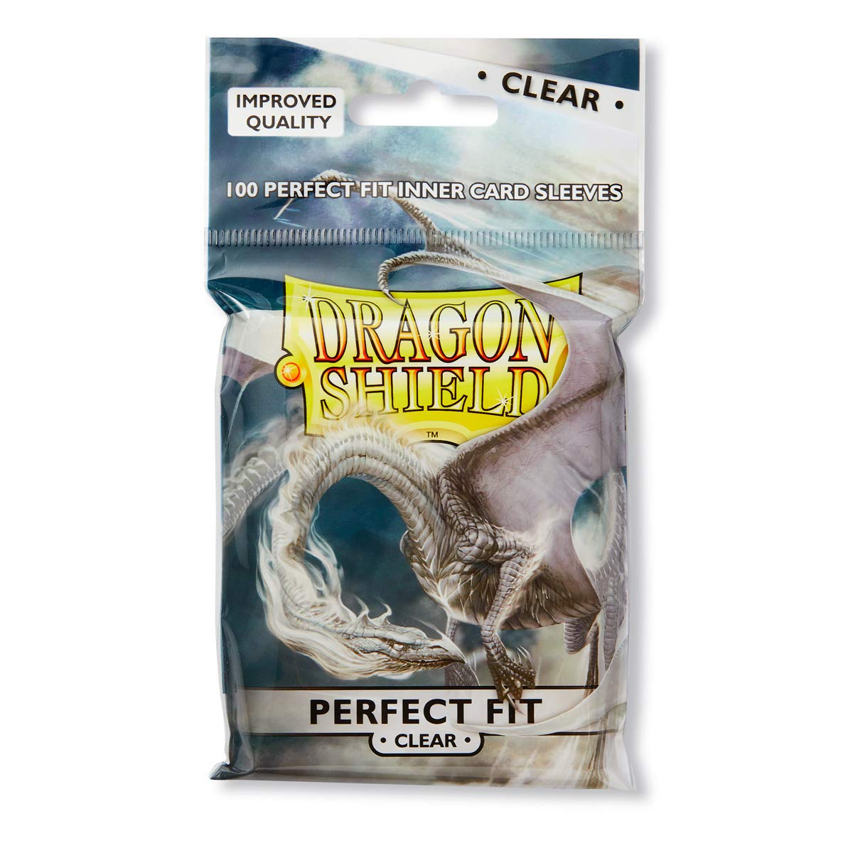 Dragon Shield Clear Card Sleeves (100 Count) - Premium Protection for Trading Cards, Board Games & Collectibles | Perfect for MTG, Pokemon & Yu-Gi-Oh Players