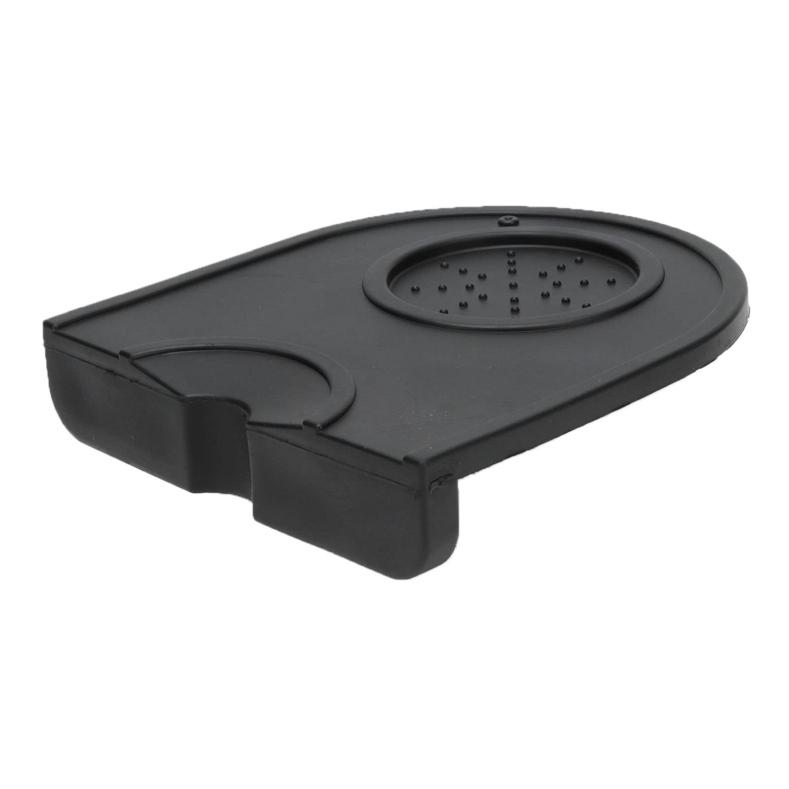 Premium Silicone Coffee Tamping Mat - Heat Resistant Barista Tool for Espresso Machine, Perfect for Home Kitchen & Professional Coffee Shops (Black) | Non-Slip Coffee Tamper Pad for Barista Workstation & Espresso Preparation