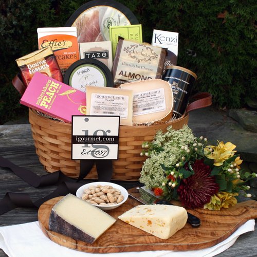 Premium Gourmet Gift Box for Women - Artisan Cheese, Chocolates & Deluxe Treats | Luxury Food Gift Basket for Birthdays, Anniversaries & Mother's Day | Perfect for Romantic Dinners, Spa Nights & Special Celebrations