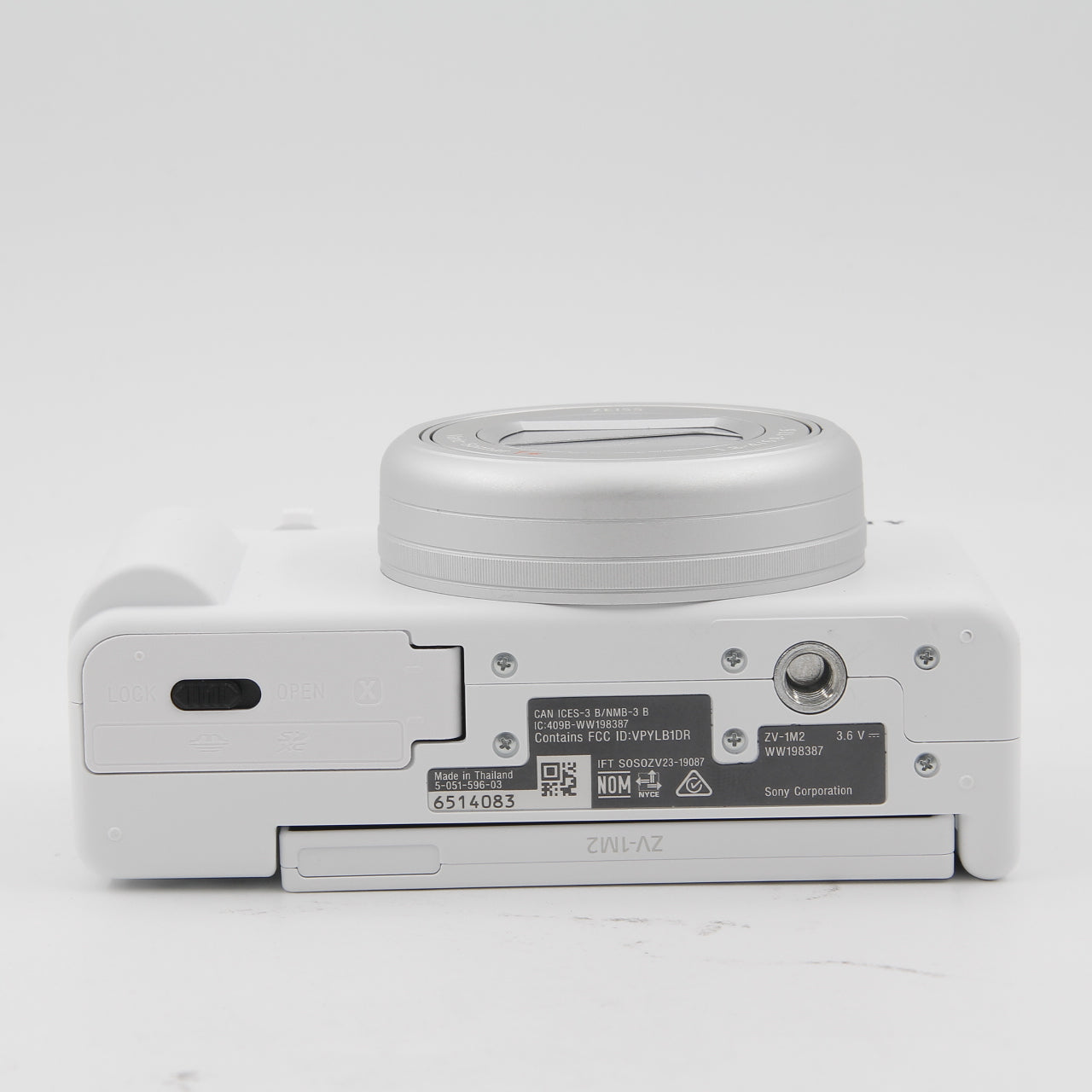 Open Box Excellent Condition Sony ZV-1 II Digital Camera (White) - Perfect for Vlogging, Travel Photography & Content Creation