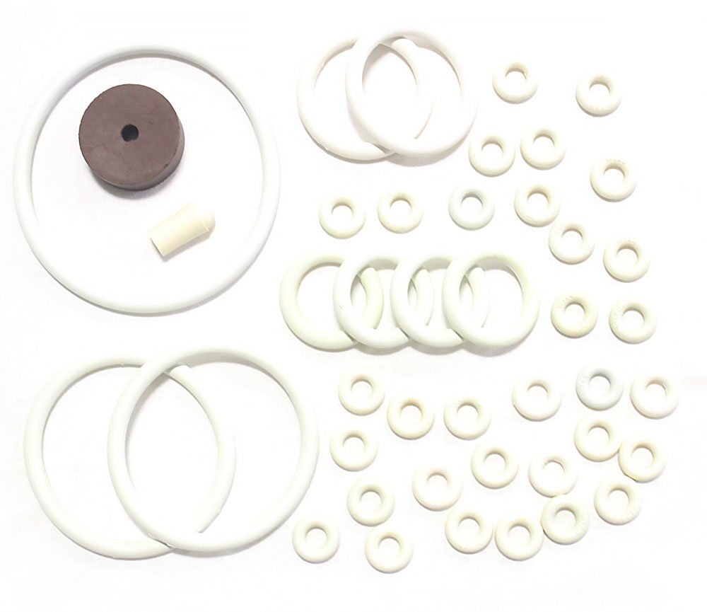Gottlieb Target Pool Pinball White Rubber Ring Kit - Replacement Bumper Rings for Classic Pinball Machines - Perfect for Arcade Game Restoration & Home Entertainment