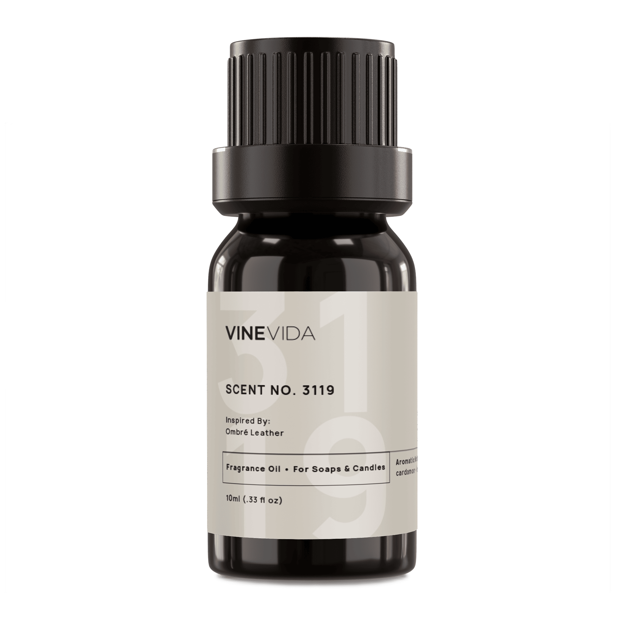 NO. 3119 Ombré Leather Fragrance Oil for Soap Making & Candle Making - Inspired by Tom Ford - Premium Scent for Home, Spa, and Relaxation