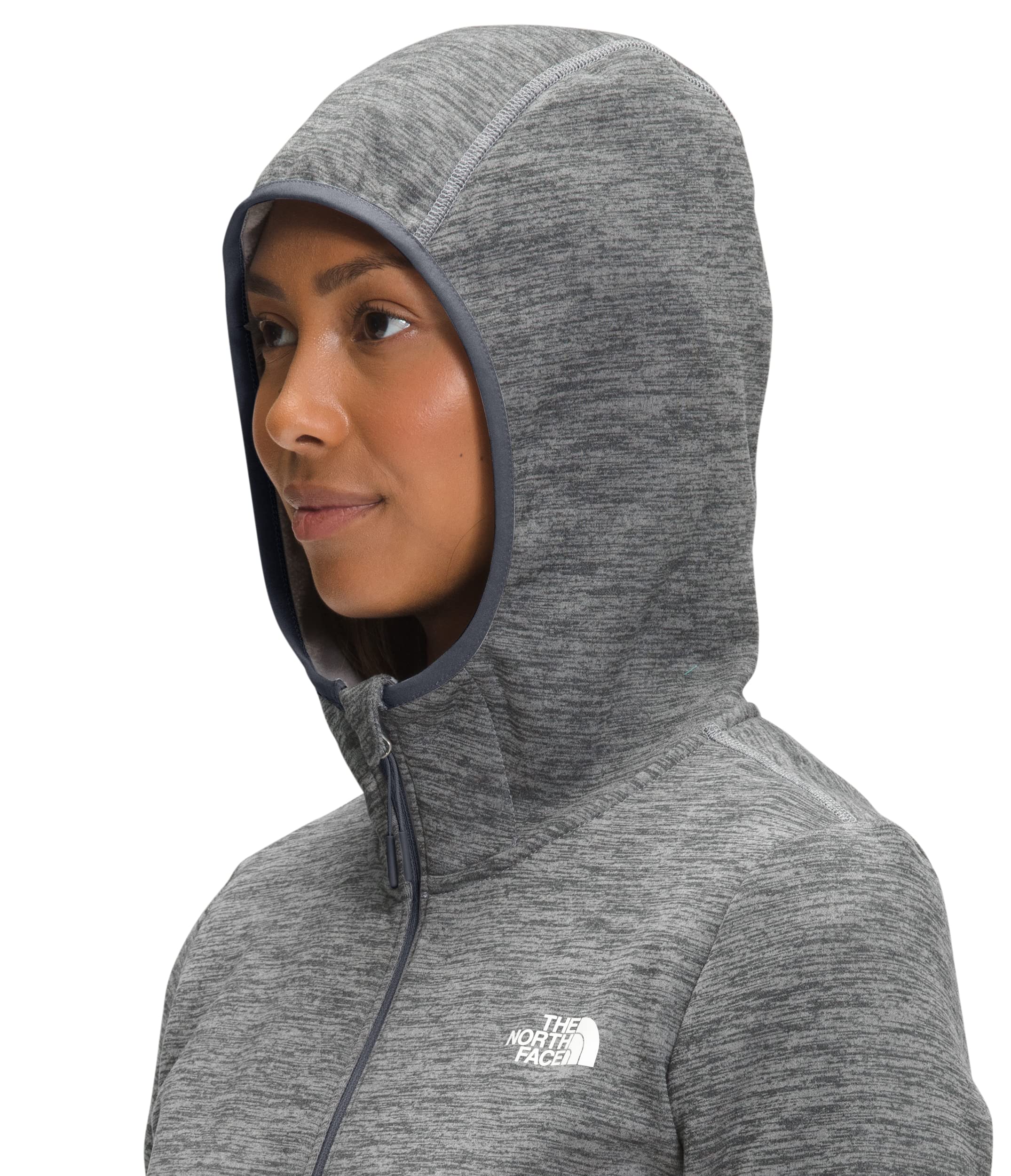 The North Face Canyonlands Hoodie for Men & Women - Lightweight Water-Resistant Fleece Jacket for Hiking, Camping & Outdoor Adventures
